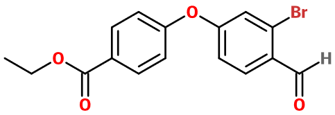(image for) MC085019 Ethyl 4-(3-bromo-4-formylphenoxy)benzoate